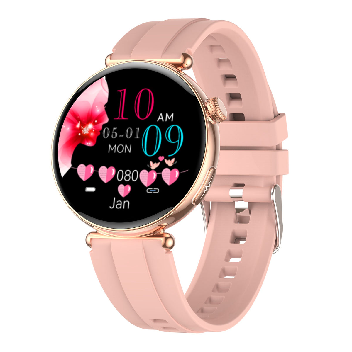 PH390 Blood Glucose Blood Lipid ECG Suga Pro Monitoring Women's AI Smart Watch