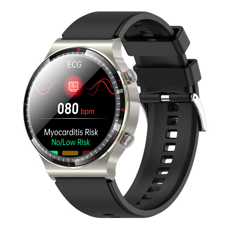 G08 Professional High-End ECG/EKG Blood Pressure Heart Rate Monitoring Smart Watch