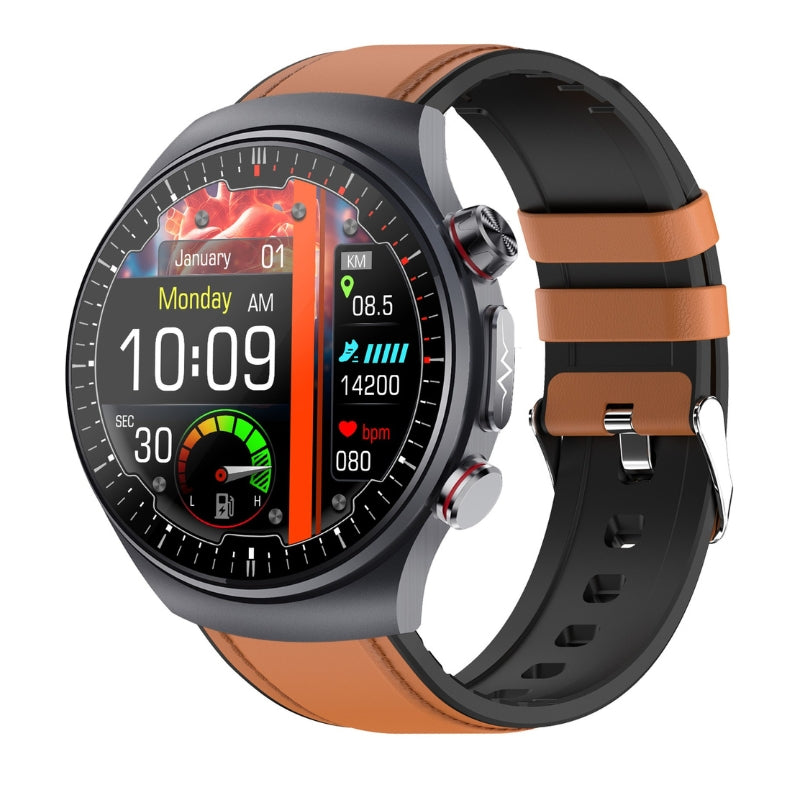 Poalarhealth 488 High-end Ti ECG Blood Pressure Blood Glucose Micro-physical Examination Health Management Watch