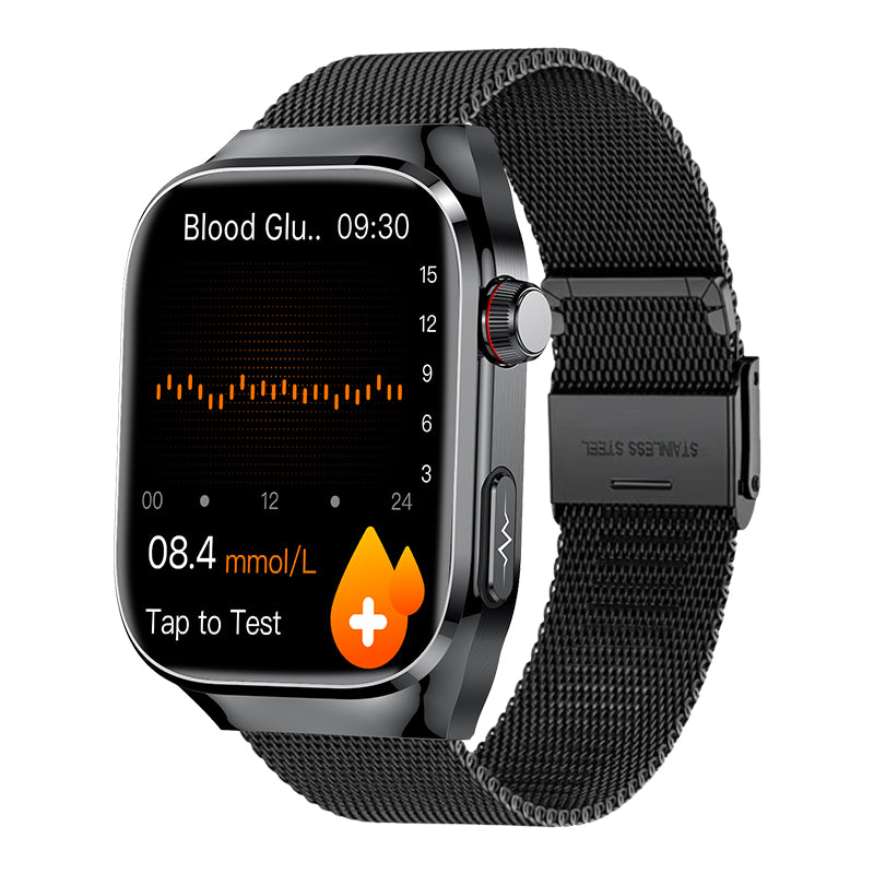 PH16 One Click ECG+Micro Physical Examination Blood Glucose Blood Pressure Monitoring High end Health Management Watch