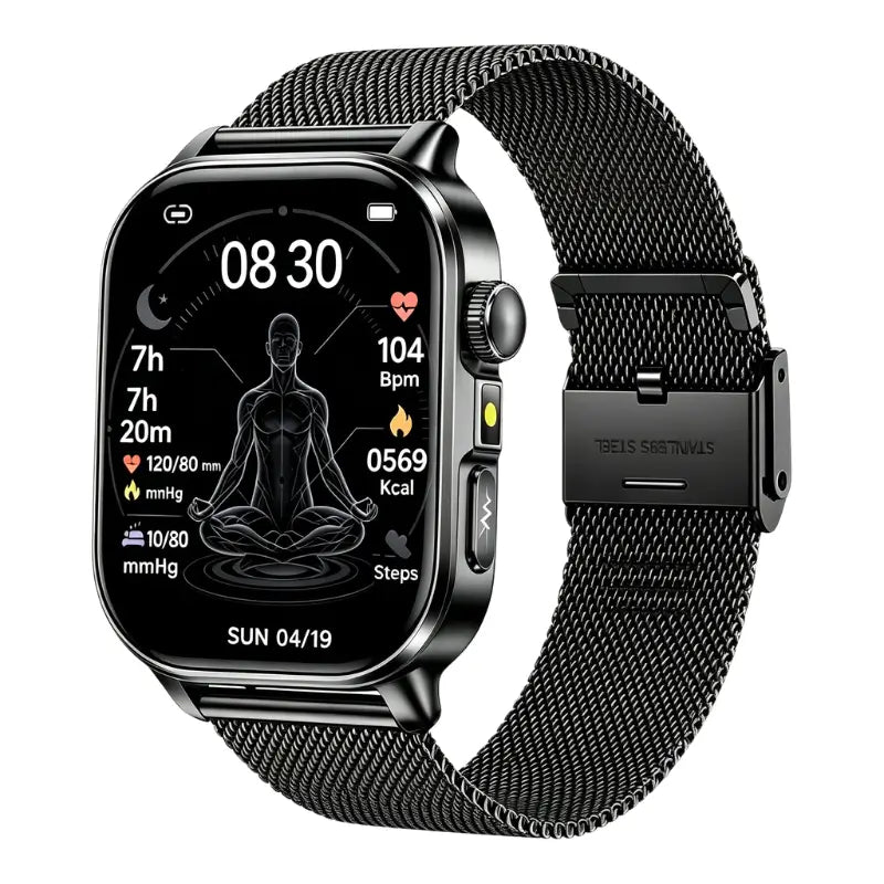 Poalarhealth PH580 Pro NEW Heart Rate Blood Pressure Blood Oxygen Health Smart Call Watch