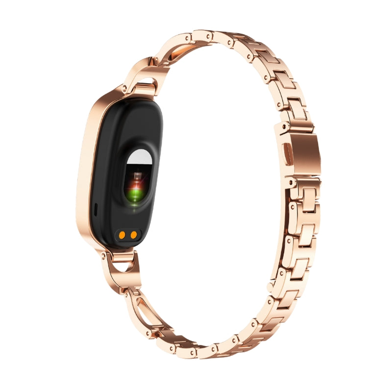 Poalarhealth 81 Newest Blood Pressure Heart Rate monitoring Luxury Diamond Design Fashion Women Smartwatch in 2025