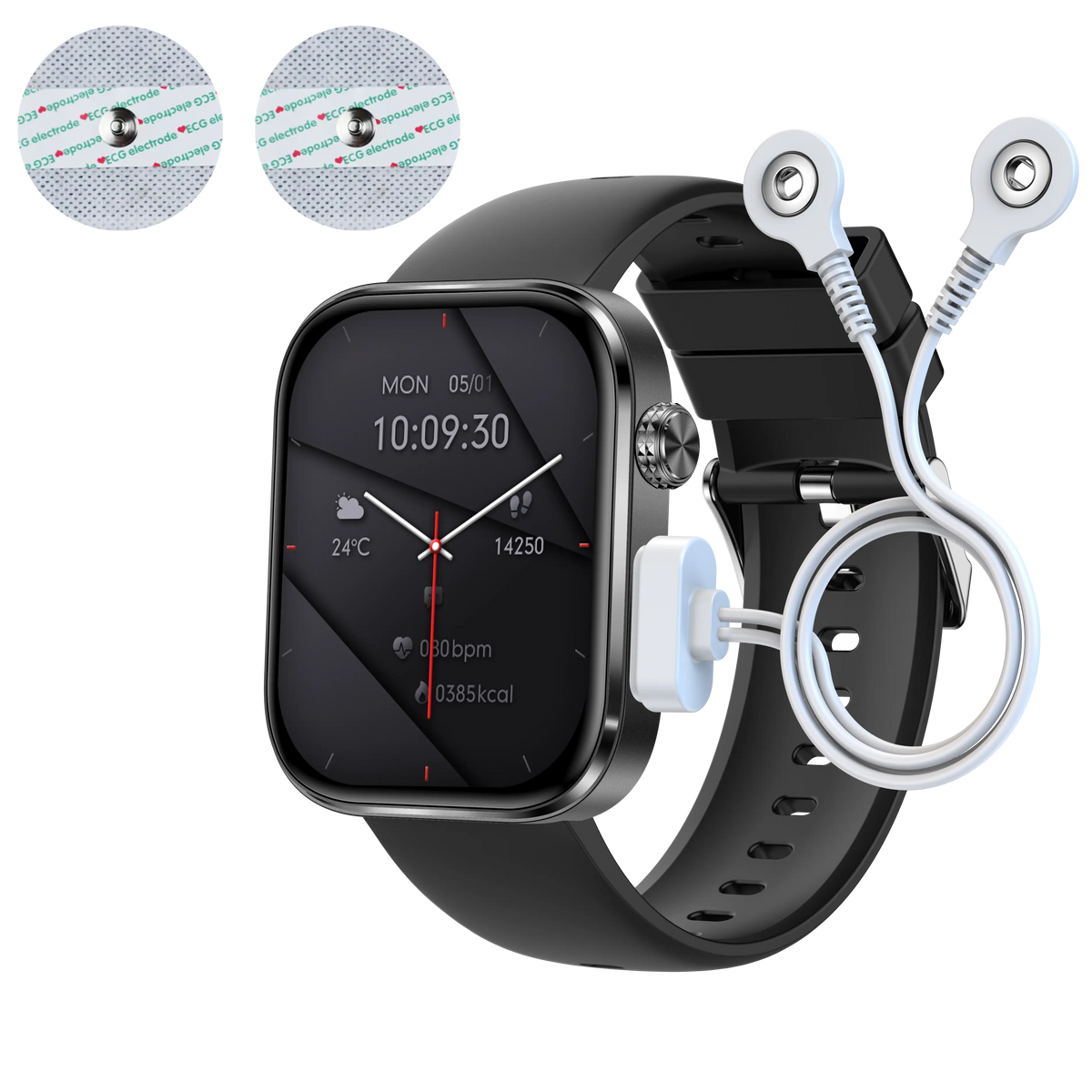 PH03 Activate Continuous ECG Monitoring Blood Pressure Blood Oxygen Monitoring High-end Intelligent Health Call Watch