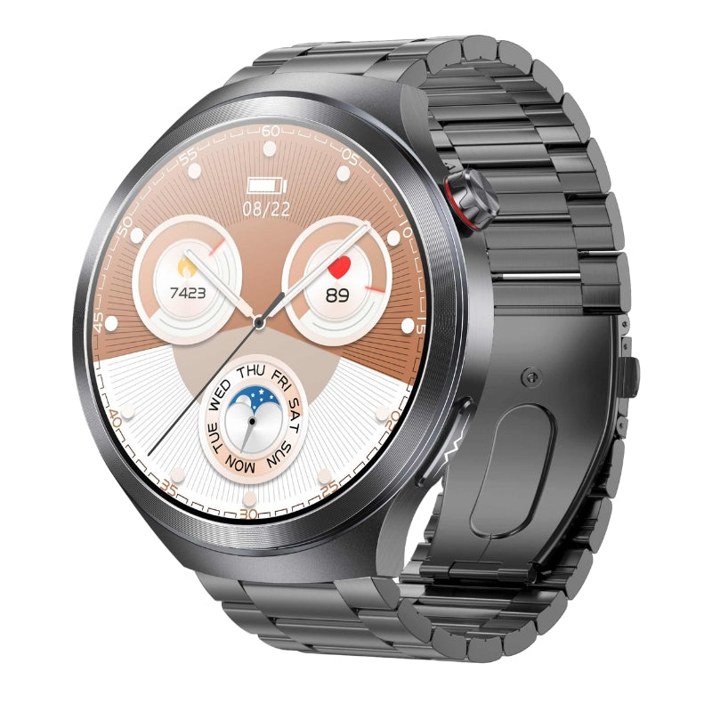 Poalarhealth 1.73 Inch Super-large AMOLED Screen ECG HRV Sleep Blood Glucose BP SOS Emergency Call Health Management Watch