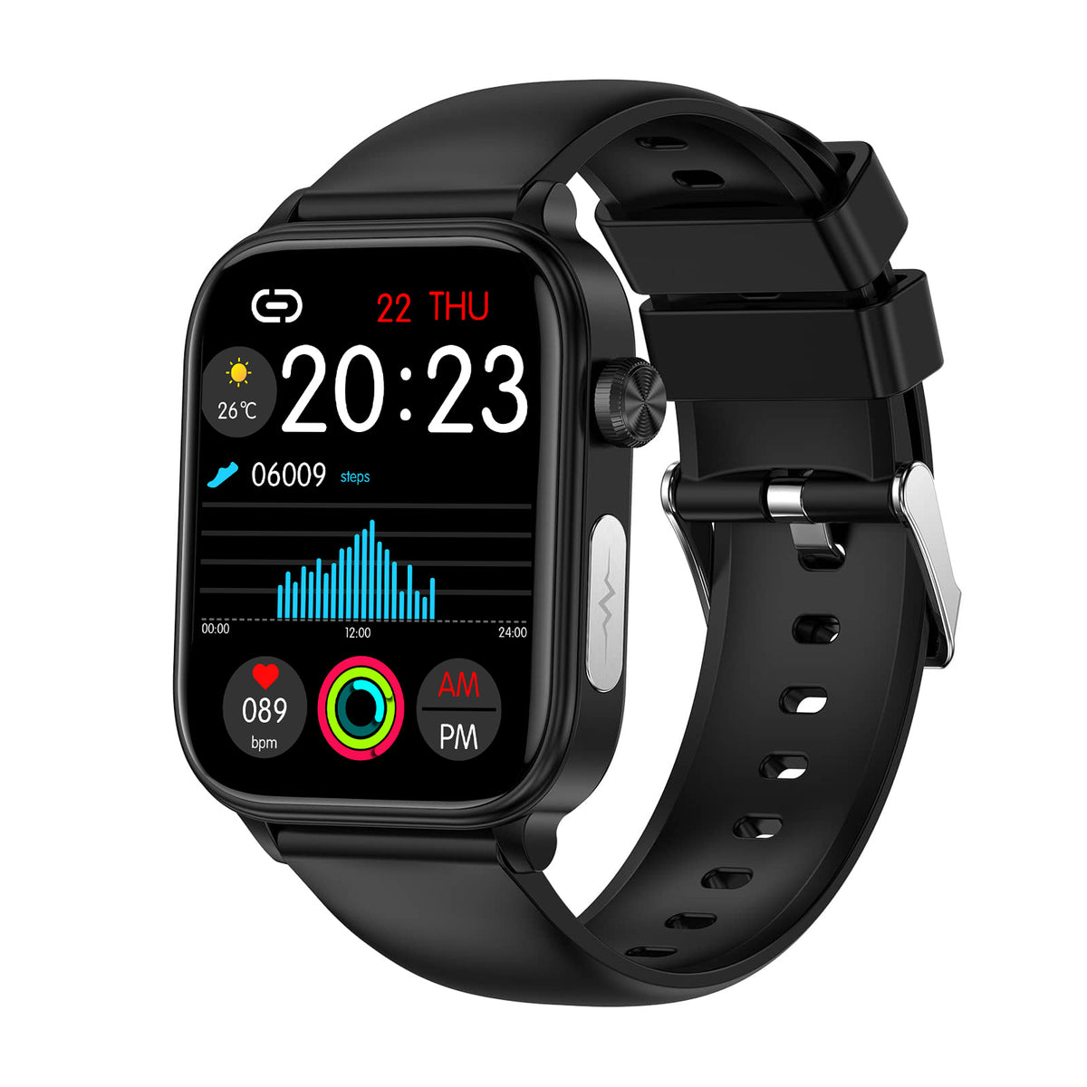 Poalarhealth Professional ECG Blood Sugar Blood Pressure HRV Monitoring Health Watch