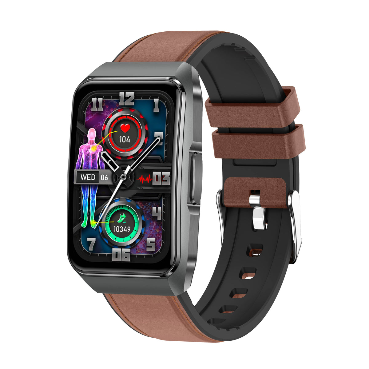 PH650 Professional ECG Blood Glucose Blood Pressure Monitoring Bluetooth Call Smart Bracelet