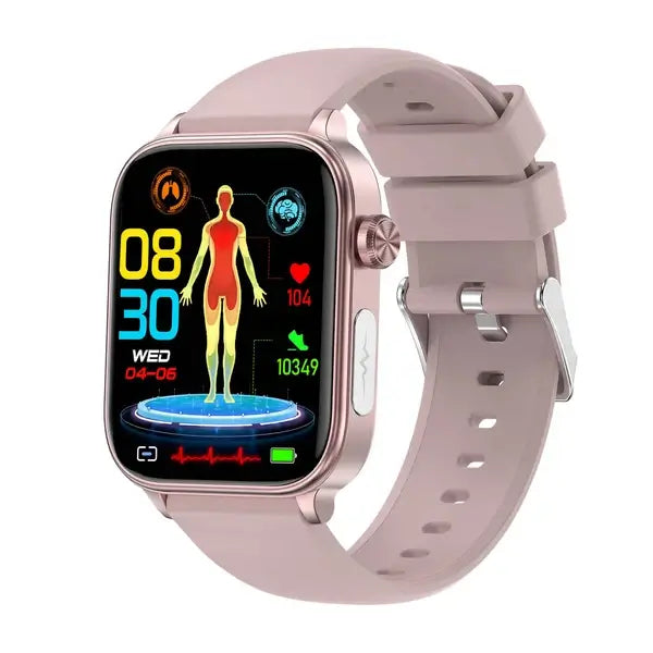 Poalarhealth Professional ECG Blood Sugar Blood Pressure HRV Monitoring Health Watch