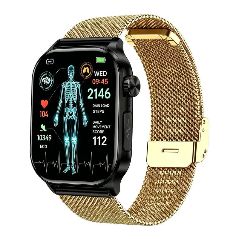 PH580 ECG/EKG Blood Sugar Blood Pressure Call Intelligent Health Management Smart Watch