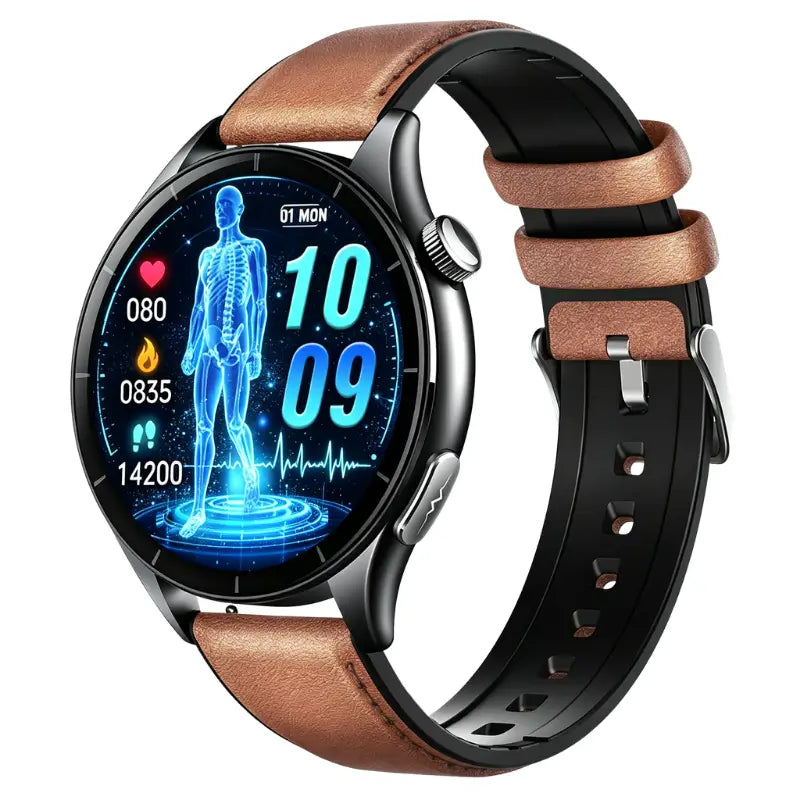 PH300pro Ultra-thin ECG Heart Rate Blood Pressure Suga Pro Monitoring Health Smart Watch