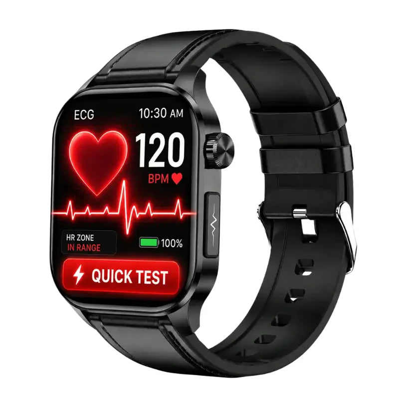PH580 ECG/EKG Blood Sugar Blood Pressure Call Intelligent Health Management Smart Watch