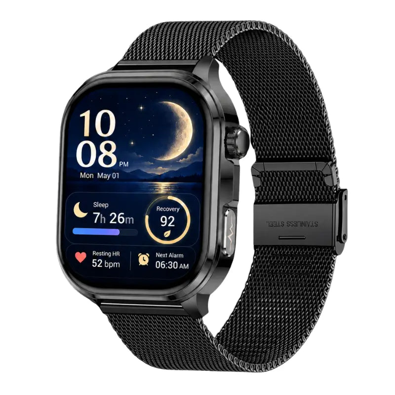 PH45 Micro Health Check ECG/EKG Blood Glucose Blood Pressure Smart Health Monitoring Watch