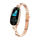 Poalarhealth 81 Newest Blood Pressure Heart Rate monitoring Luxury Diamond Design Fashion Women Smartwatch in 2025