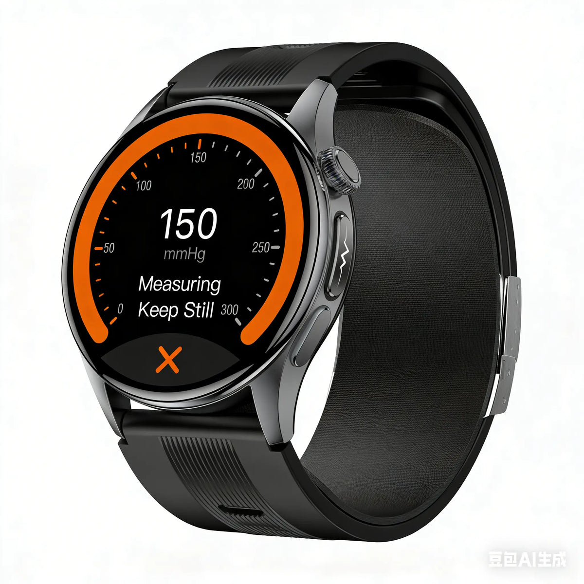 Poalarhealth 70pro High Precision Air Bag Blood Pressure ECG+PPG Heart Rate Sleep Monitoring Smart Watch