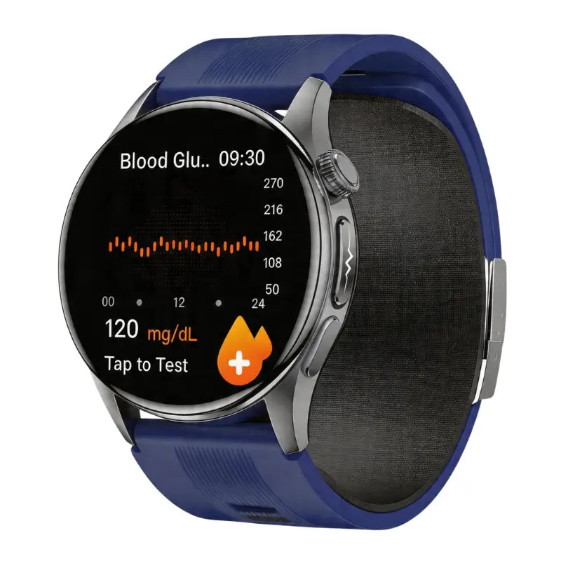 Poalarhealth 70pro High Precision Air Bag Blood Pressure ECG+PPG Heart Rate Sleep Monitoring Smart Watch