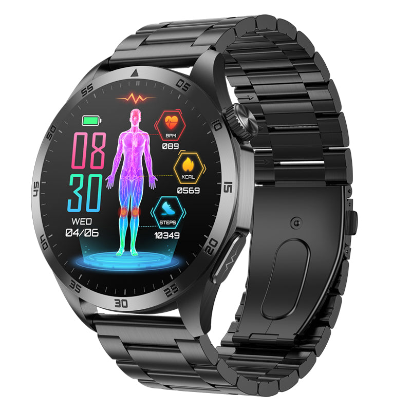 PH45 Micro Health Check ECG/EKG  Blood Glucose Smart Health Monitoring Watch