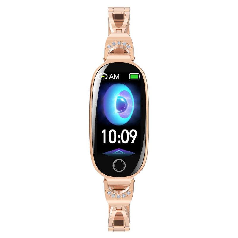 Poalarhealth 81 Newest Blood Pressure Heart Rate monitoring Luxury Diamond Design Fashion Women Smartwatch in 2025
