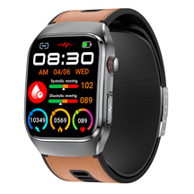 PH17 High Precision Air Bag Blood Pressure Blood Glucose ECG Heart Rate Uric Acid Blood Lipid Monitoring Smart Watch