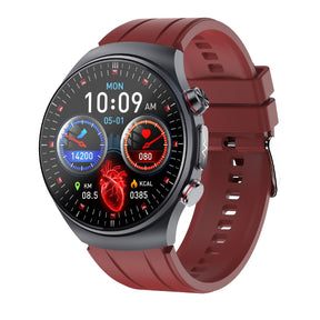 Poalarhealth 488 High-end Ti ECG Blood Pressure Blood Glucose Micro-physical Examination Health Management Watch