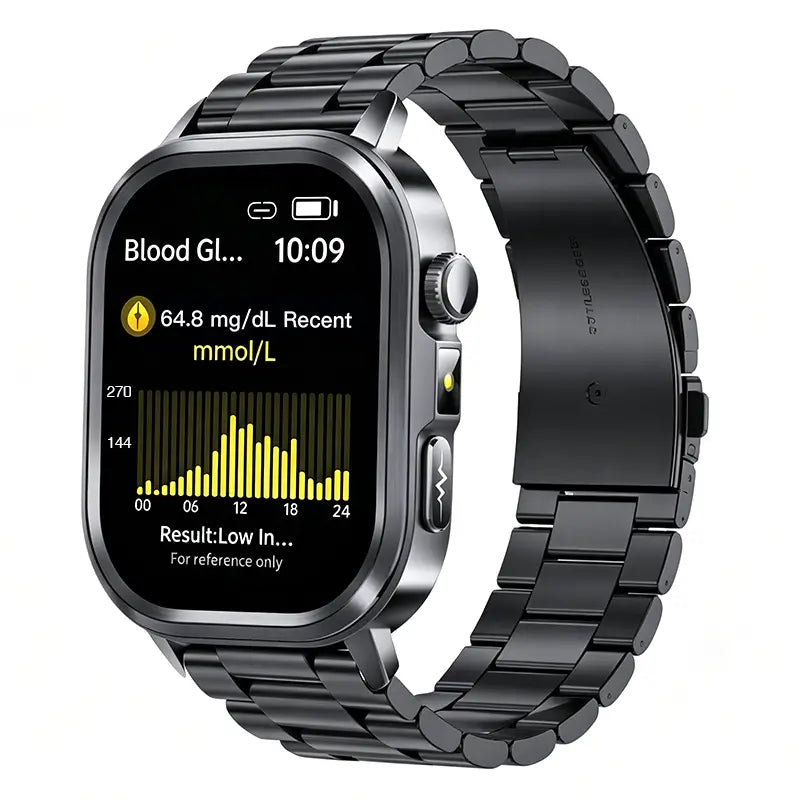 PH588 Professional High-End ECG/EKG HRV Blood Glucose Blood Pressure Heart Rate Health Management Watch