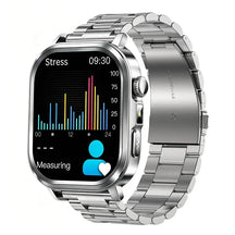 Poalarhealth 588Pro Health Smart Watch 24/7 ECG Heart Rate Blood Glucose Blood Oxygen Blood Pressure Sleep Health Monitor