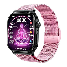 PH588 Professional High-End ECG/EKG HRV Blood Glucose Blood Pressure Heart Rate Health Management Watch
