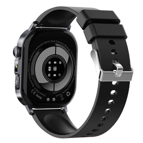 Poalarhealth 588Pro Health Smart Watch 24/7 ECG Heart Rate Blood Glucose Blood Oxygen Blood Pressure Sleep Health Monitor