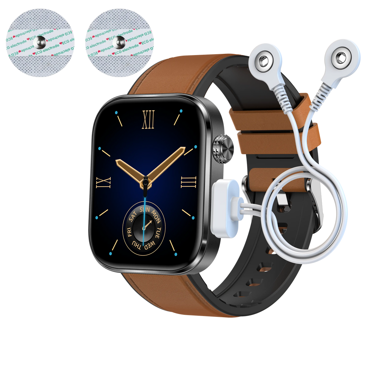 PH03 Activate Continuous ECG Monitoring Blood Pressure Blood Oxygen Monitoring High-end Intelligent Health Call Watch