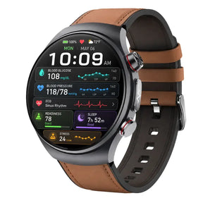 G08 Professional High-End ECG/EKG Blood Pressure Heart Rate Monitoring  Smart Watch