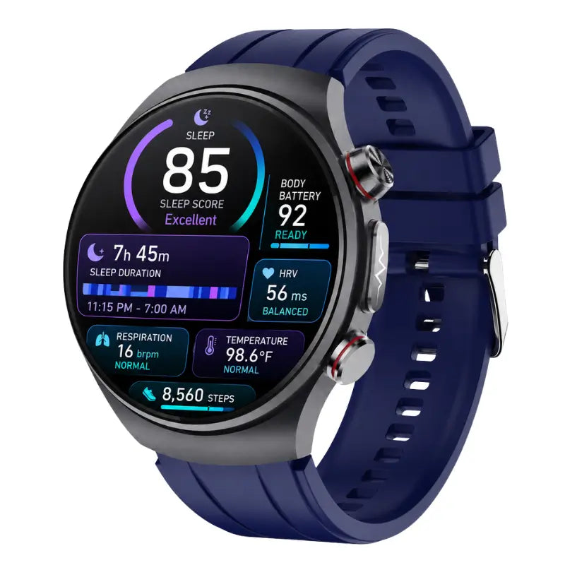 G08 Professional High-End ECG/EKG Blood Pressure Heart Rate Monitoring  Smart Watch