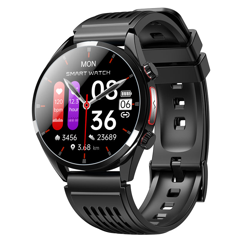 PH02 MULTI-LEAD ECG Monitoring  Blood Glucose Blood Pressure Heart Rate Measurement Health Smart Watch