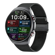 PH488 Professional High-end Blood Glucose Blood Pressure ECG/EKG HRV Monitoring Health Smart Watch
