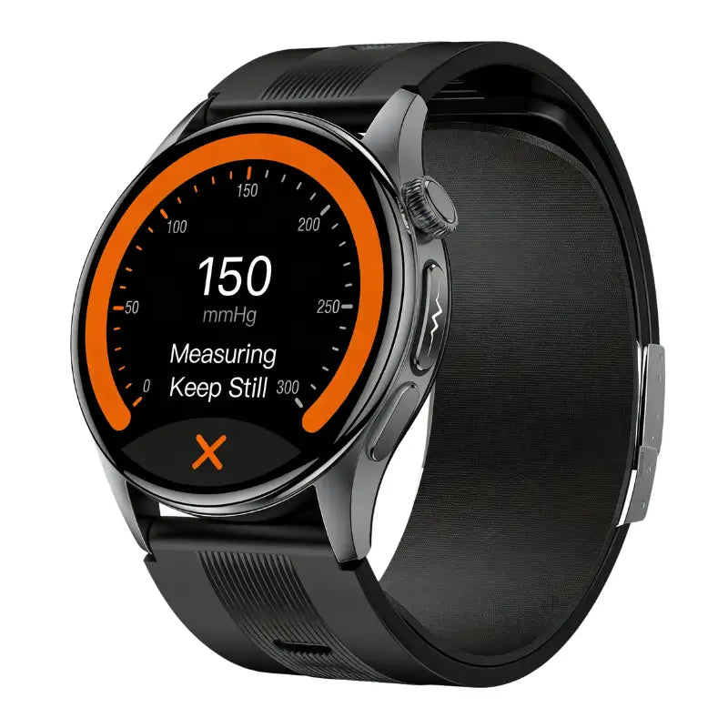 Poalarhealth 70pro High Precision Air Bag Blood Pressure ECG+PPG Heart Rate Sleep Monitoring Smart Watch