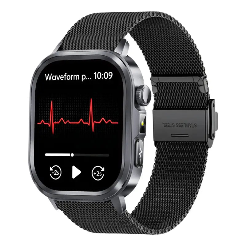 PH588 Professional High-End ECG/EKG HRV Blood Glucose Blood Pressure Heart Rate Health Management Watch
