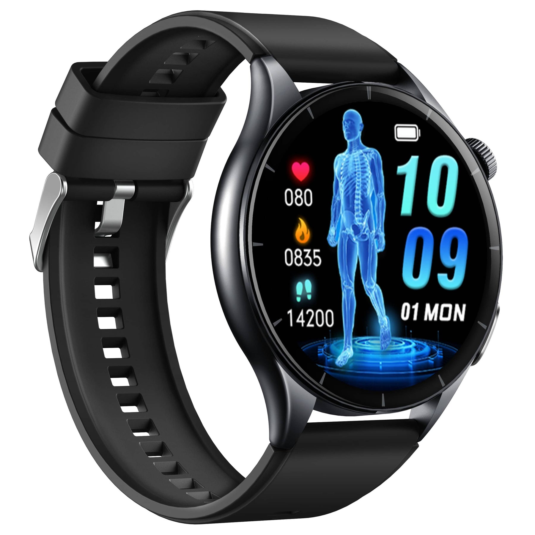 PH300pro Ultra-thin ECG Heart Rate Blood Pressure Suga Pro Monitoring Health Smart Watch