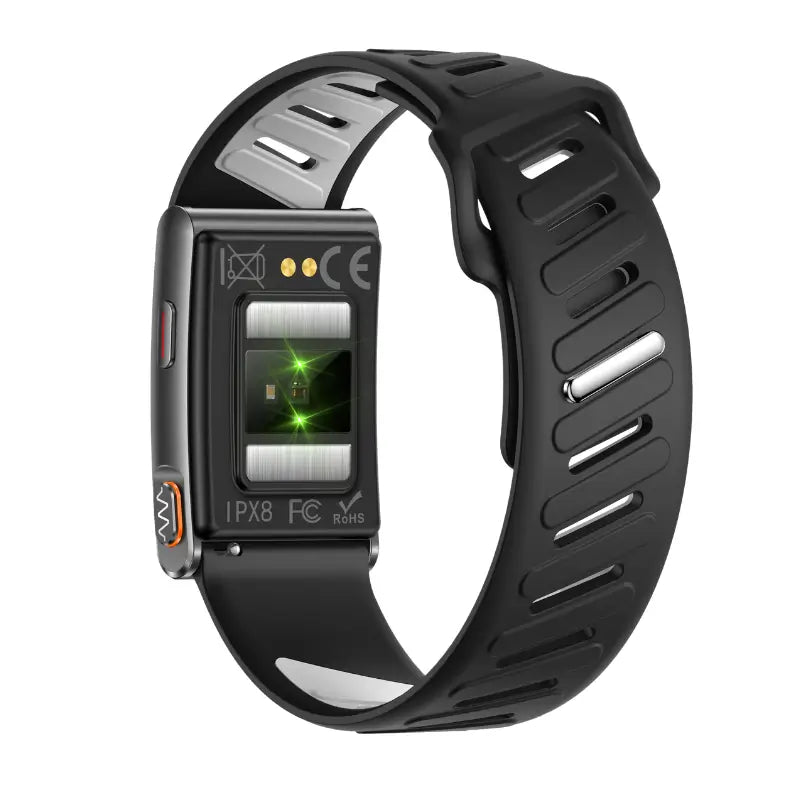 Poalarhealth 65 screenless fitness tracker with EKG/ECG Sleep  Blood oxygen blood Lipid uric acid Monitor Long Battery life