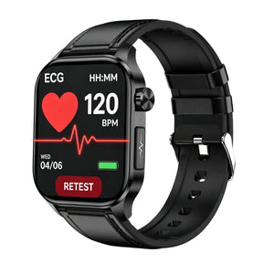 PH580 ECG/EKG Blood Sugar Blood Pressure Call Intelligent Health Management Smart Watch