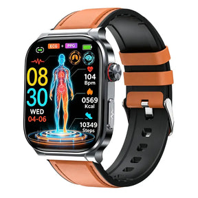 PH588 Professional High-End ECG/EKG HRV Blood Glucose Blood Pressure Heart Rate Health Management Watch