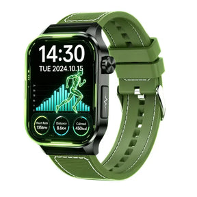 PH580 ECG/EKG Blood Sugar Blood Pressure Call Intelligent Health Management Smart Watch