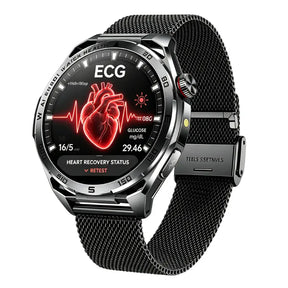 PH48 High-end AI ECG Blood Glucose Blood Pressure Heart Rate Monitoring Sports Call Smart Watch