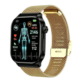 PH580 ECG/EKG Blood Sugar Blood Pressure Call Intelligent Health Management Smart Watch