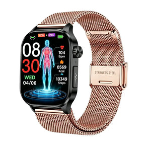 PH580 ECG/EKG Blood Sugar Blood Pressure Call Intelligent Health Management Smart Watch