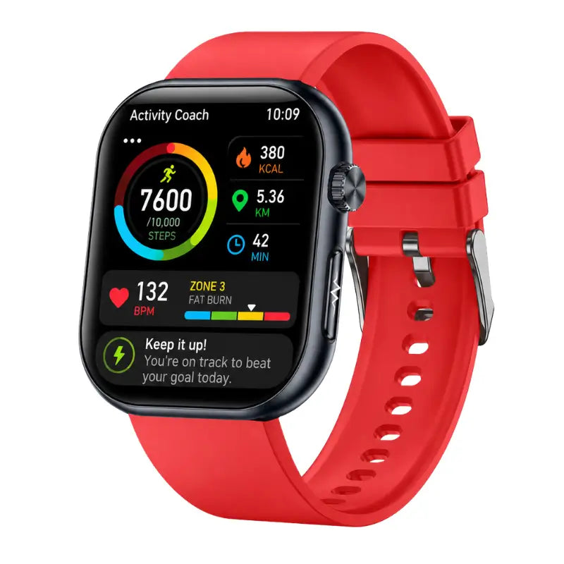 PH587 Blood Sugar Monitoring Smart Watch With Blood Pressure ECG/EKG Heart Rate Health Fitness Tracker 2025