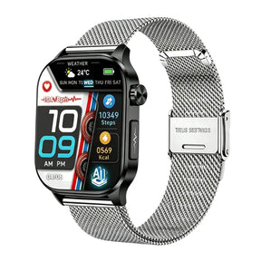 PH580 ECG/EKG Blood Sugar Blood Pressure Call Intelligent Health Management Smart Watch