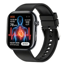 PH587 Blood Sugar Monitoring Smart Watch With Blood Pressure ECG/EKG Heart Rate Health Fitness Tracker 2025