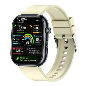 PH587 Blood Sugar Monitoring Smart Watch With Blood Pressure ECG/EKG Heart Rate Health Fitness Tracker 2025