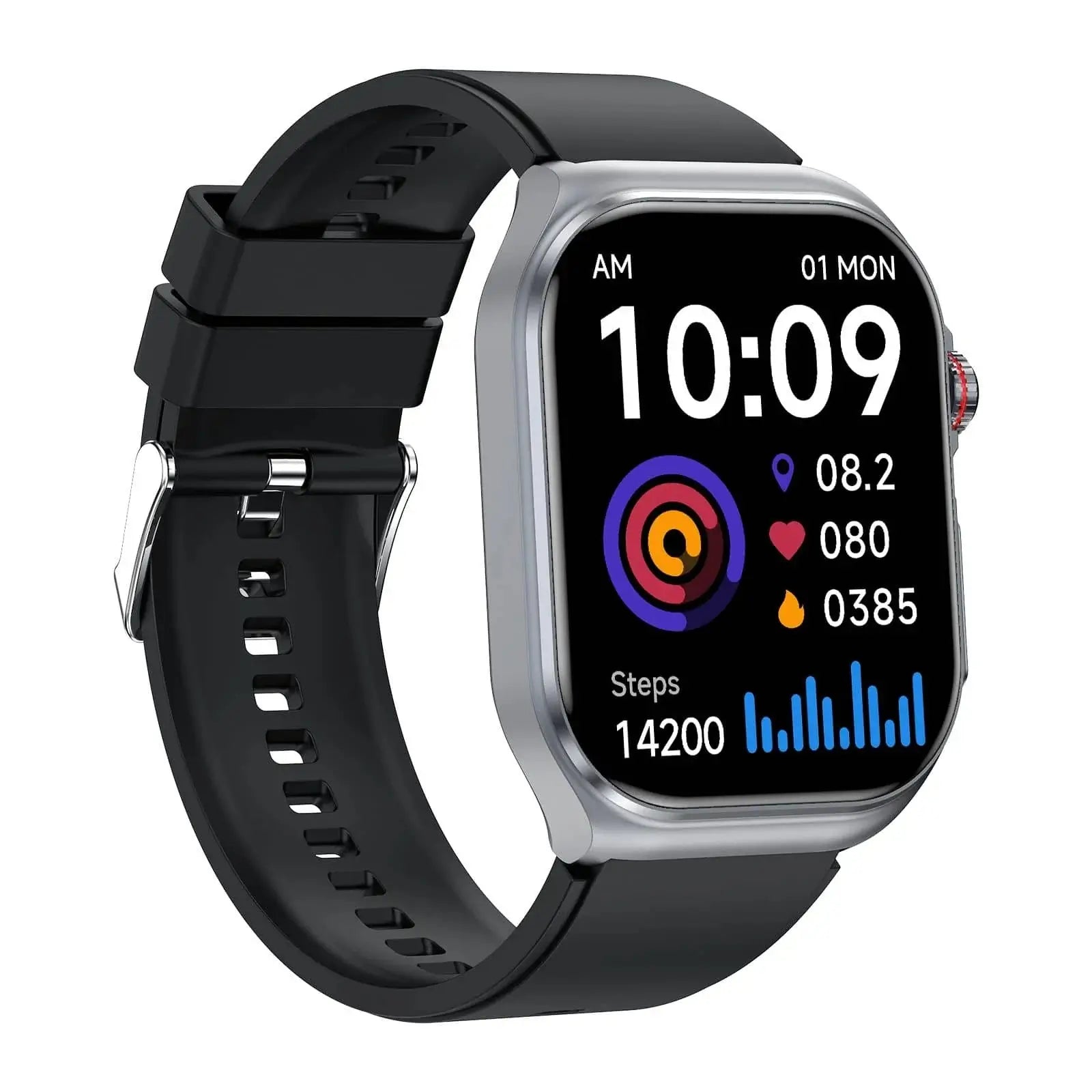 Poalarhealth 15 High-end Electrocardiogram Micro Physical Examination Blood Pressure Blood Sugar Health Management Watch