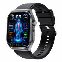 Poalarhealth 15 High-end Electrocardiogram Micro Physical Examination Blood Pressure Blood Sugar Health Management Watch