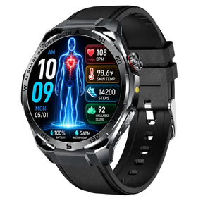 PH48 High-end AI ECG Blood Glucose Blood Pressure Heart Rate Monitoring Sports Call Smart Watch