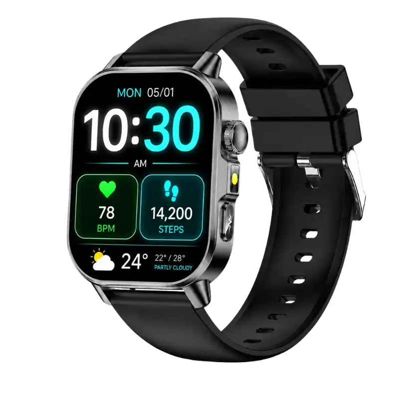 Poalarhealth 580 Pro NEW Heart Rate Blood Pressure Blood Oxygen Health Smart Call Watch