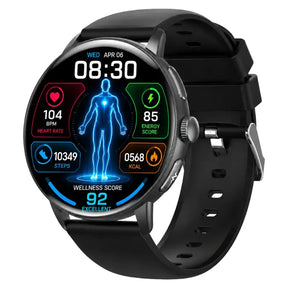PH488pro AI Smart ECG Health Check High-End Blood Pressure Blood Oxygen Heart Rate Sleep Management Health Smart Watch